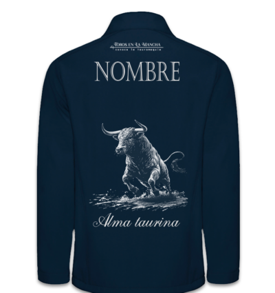 Chaqueta Alma taurina personalizada - Azul marino