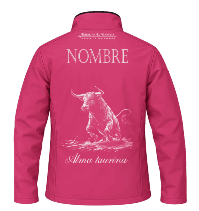 Chaqueta softshell Alma taurina personalizada