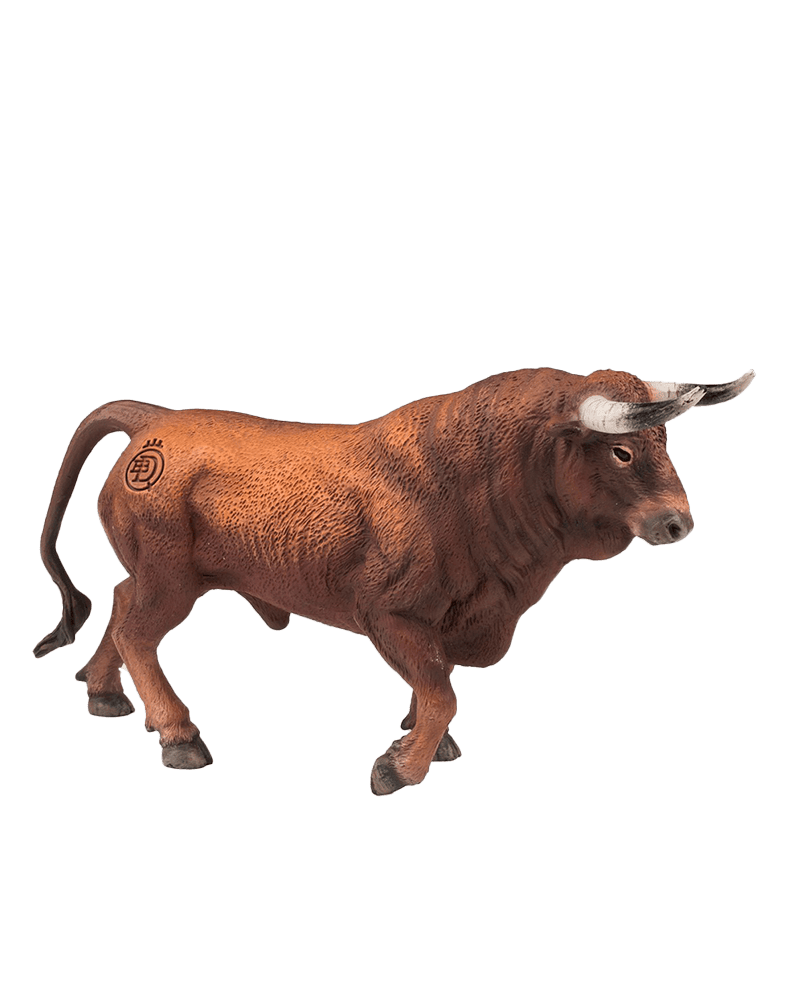 Toro de lidia colorado 1 Toro de lidia colorado de juguete