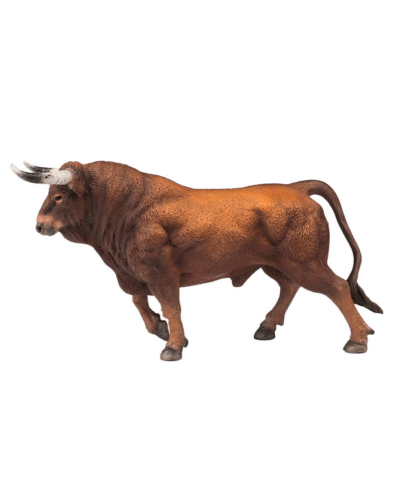 Toro de lidia colorado 3 Toro de lidia colorado de juguete - vista 3
