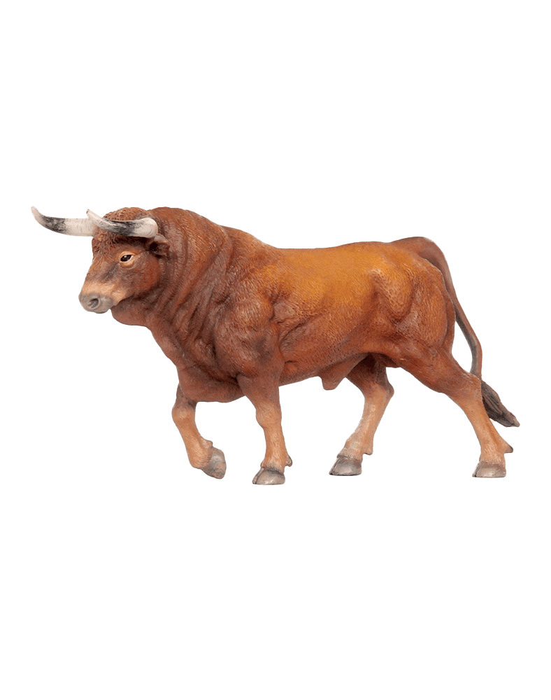 Toro de lidia colorado 5 Toro de lidia colorado de juguete - vista 5